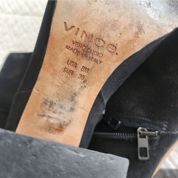 Vince suede leather boots - Picture 12 of 14